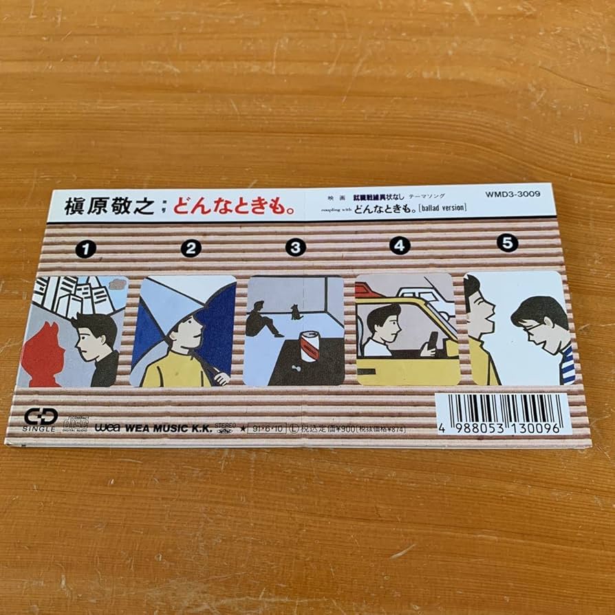Amazon.co.jp: CDシングル 槇原敬之 どんなときも。 映画 就職